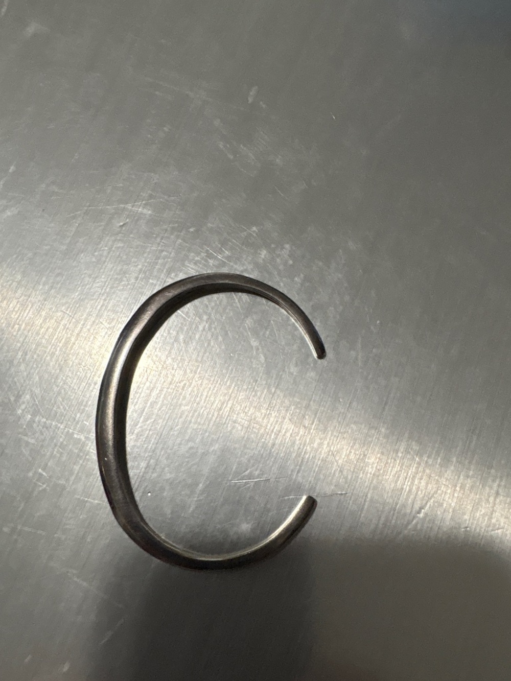 Silver bracelet
